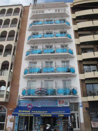 Hostal Lloret Playa Льорет-де-Мар Экстерьер фото